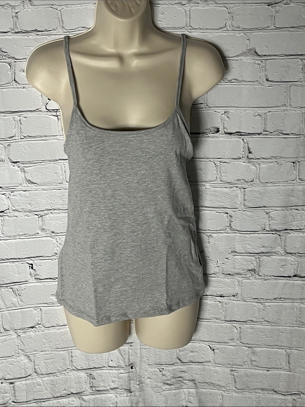 Hanes Gray Spaghetti Strap Camisole